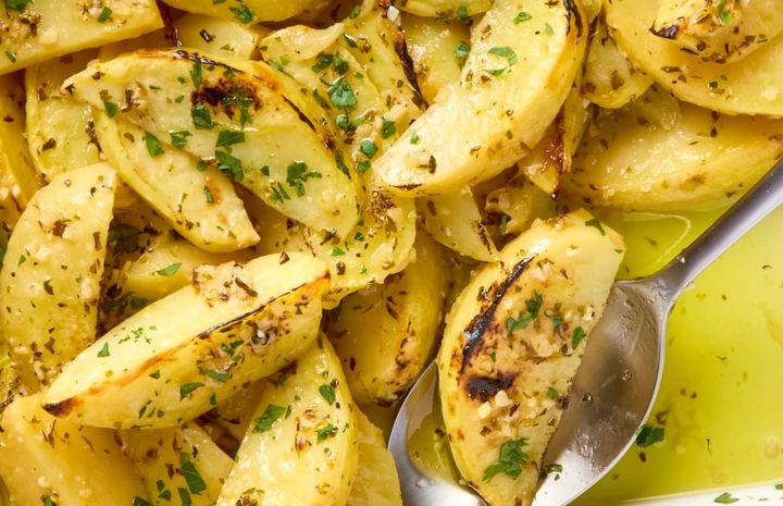 Greek Lemon Potatoes
