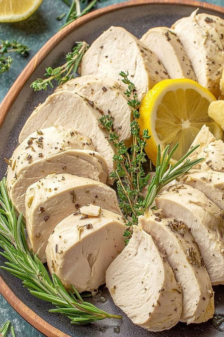 Poached Chicken Breast