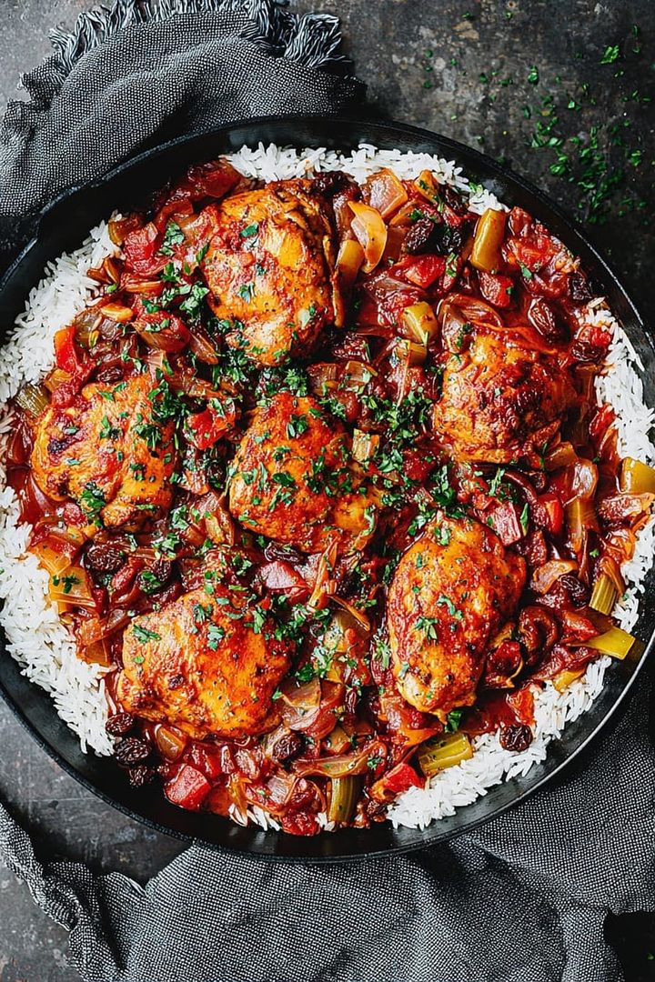 Country Captain’s Chicken