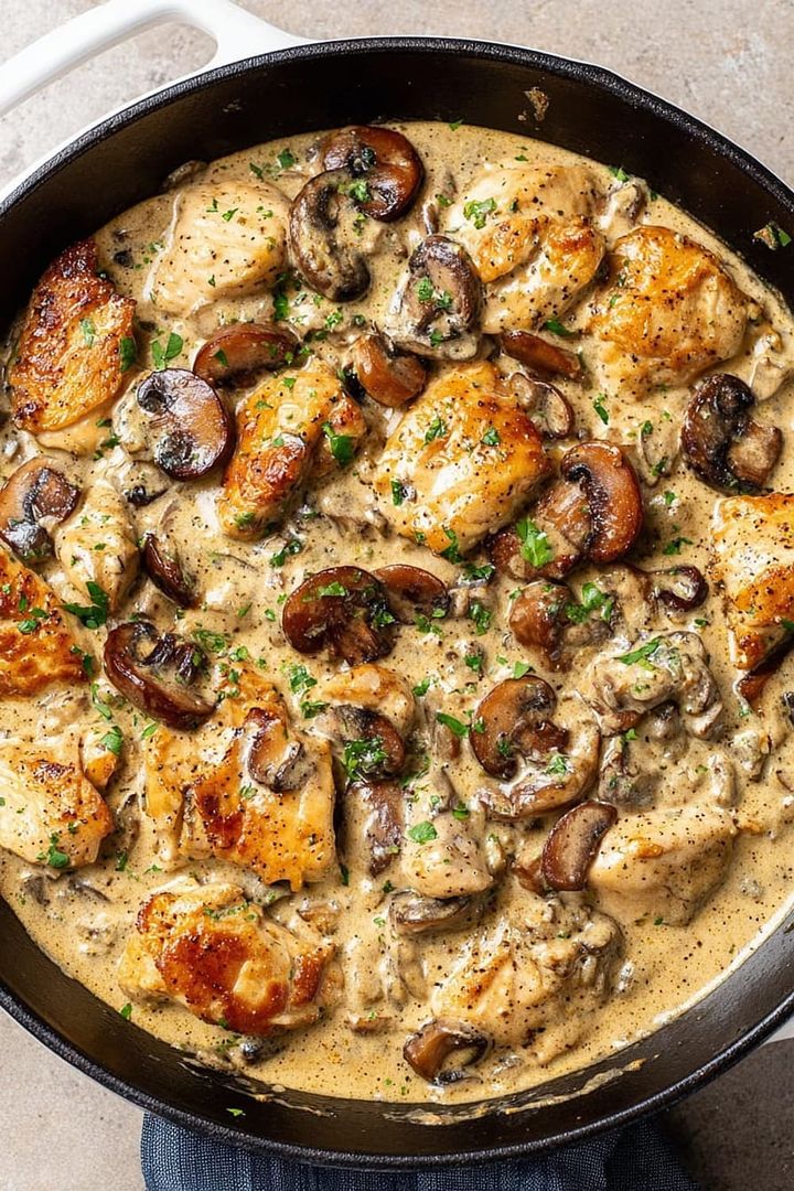 Chicken Stroganoff