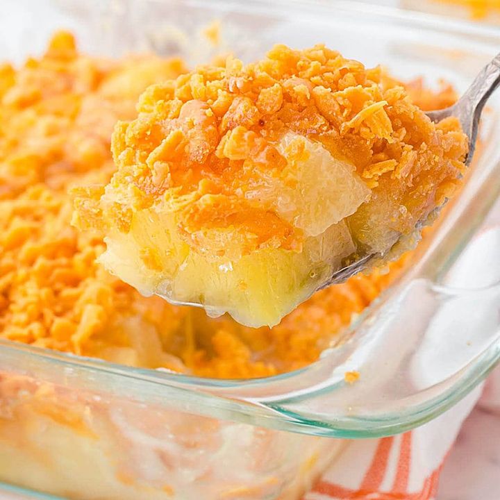 Pineapple Cheese Casserole