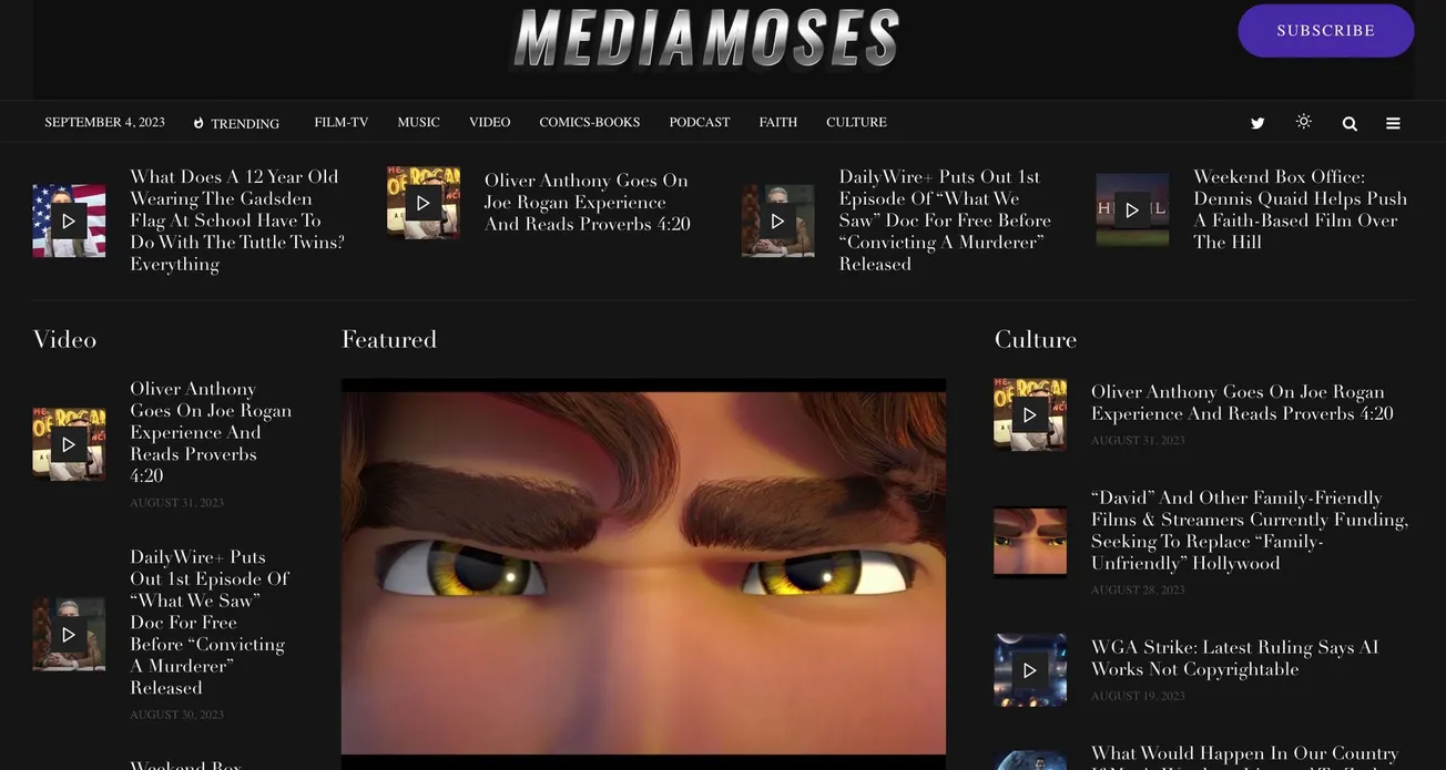 The Media Moses Monthly Address | September 2023