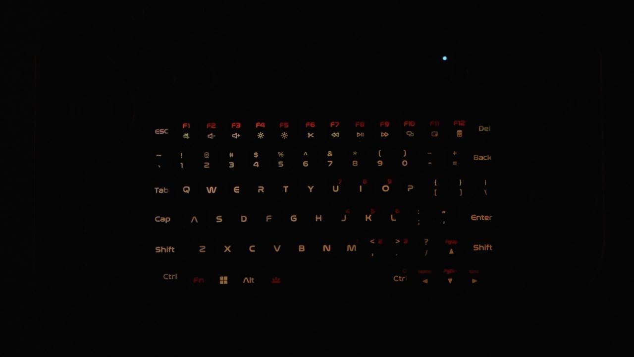 Backlight on the AYANEO Flip KB