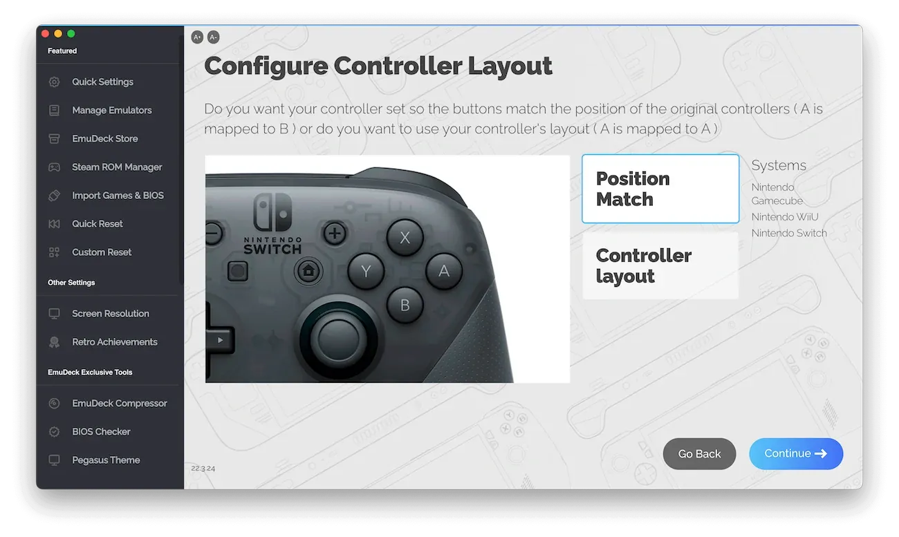 EmuDeck Layout Config