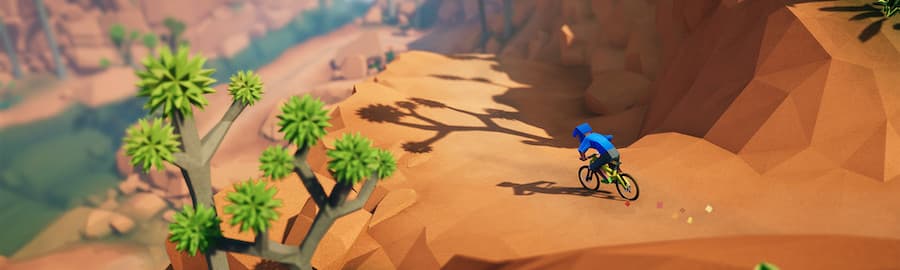 Lonely Mountains Downhill on Steam Deck