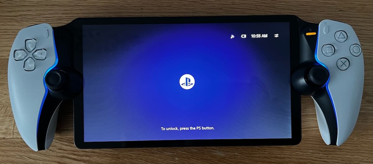 The PlayStation Portal ready to use