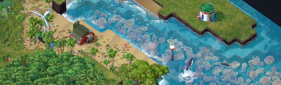 Terra Nil on Steam Deck