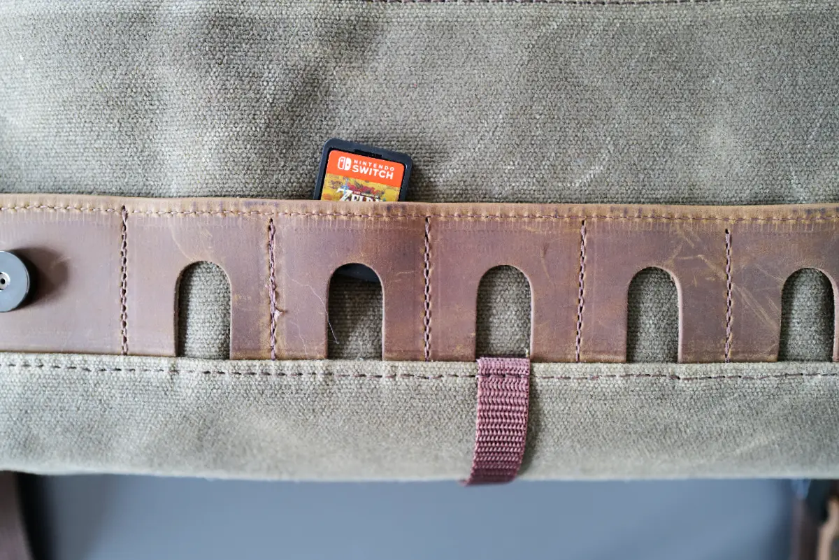 WaterField CitySlicker Steam Deck Bag Close-up