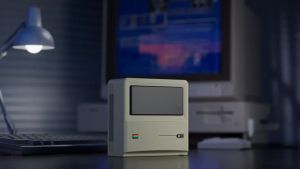 The AYANEO Retro Mini PC AM01 now on IndieGoGo, and we love the look of it