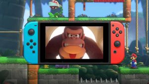 It's plumber versus gorilla on Nintendo Switch this week