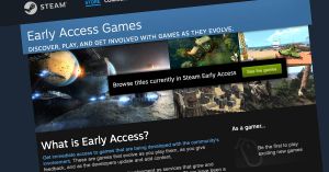 Abandoned 'Early Access' games on Steam will now show a warning