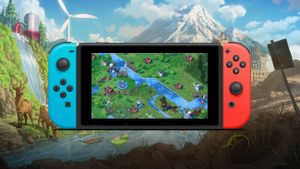 Ecosystem strategy Terra Nil is out now on Nintendo Switch