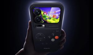 Xiaomi's new iPhone clone has a second screen that you can use for cramped handheld gaming