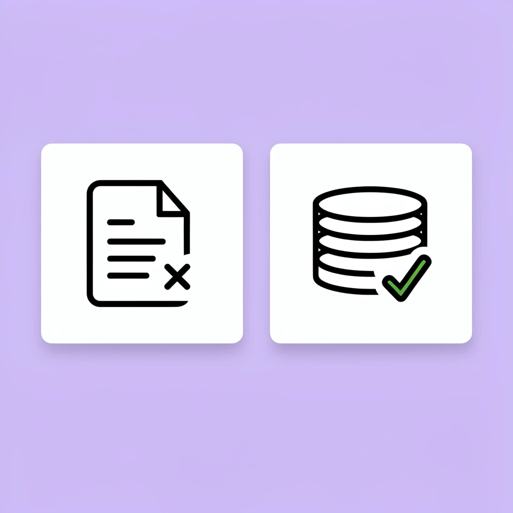 Before and after comparison: left side shows incorrect single form filing, right side shows correct multi-step dissolution process