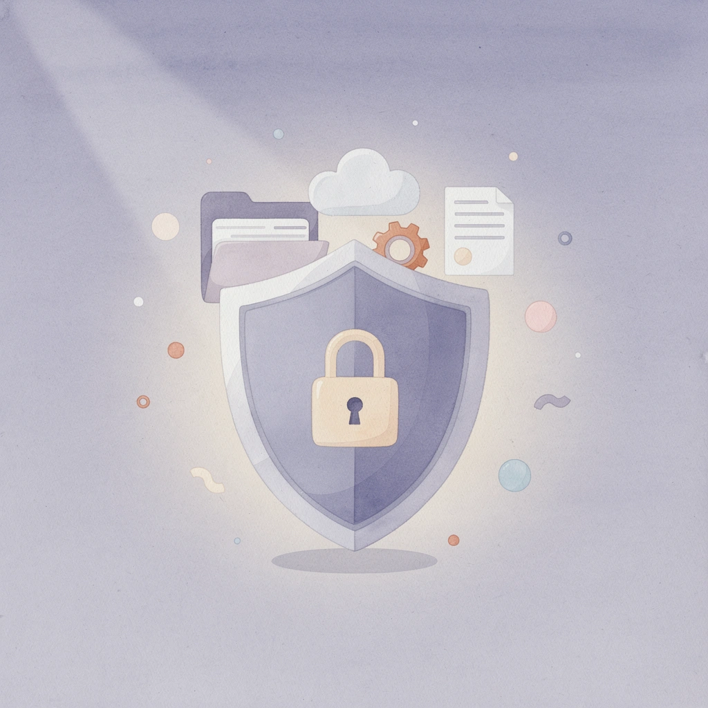 Shield protecting against administrative chaos and legal complications