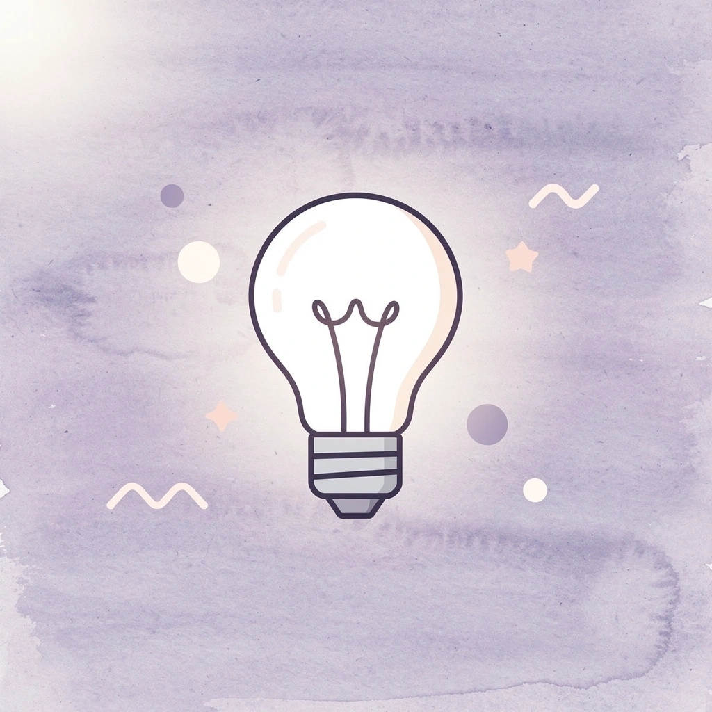 Lightbulb icon representing clarity and understanding