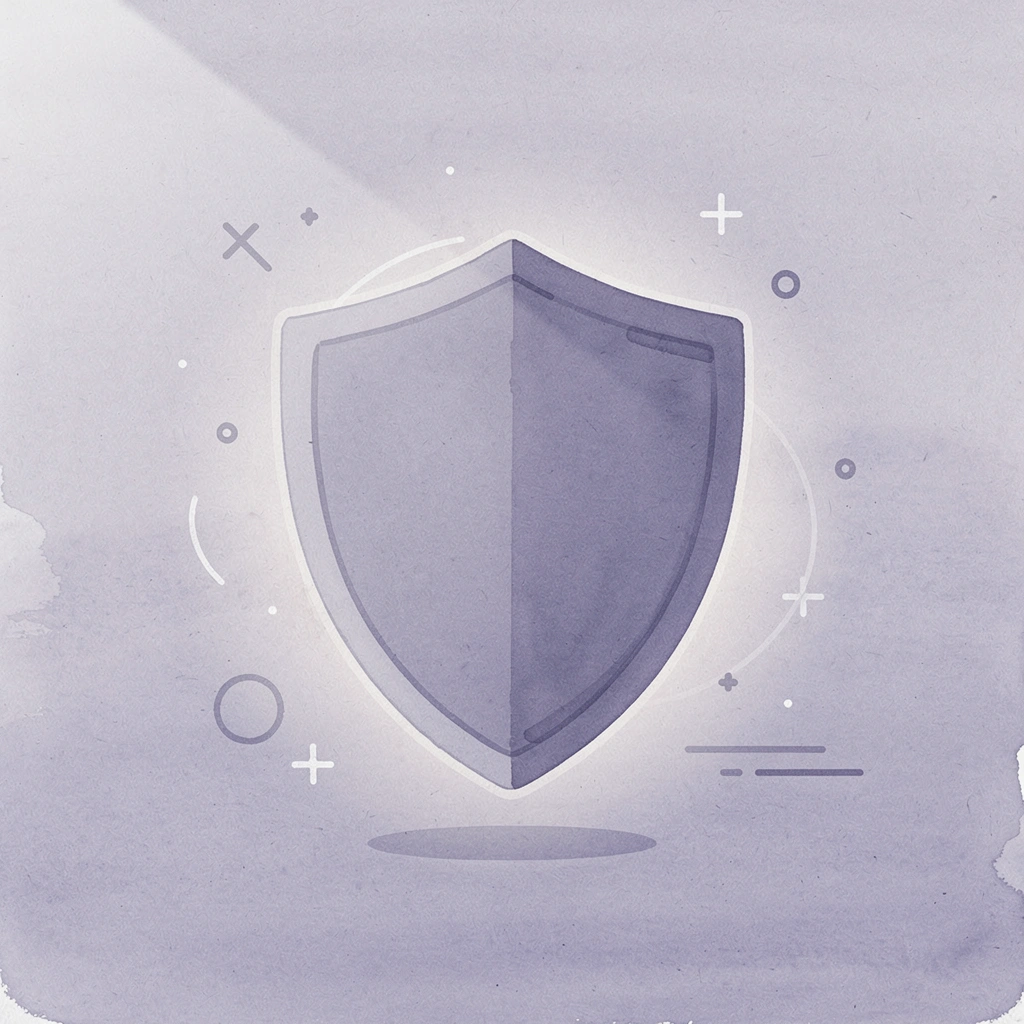Shield icon representing protection and control in bankruptcy