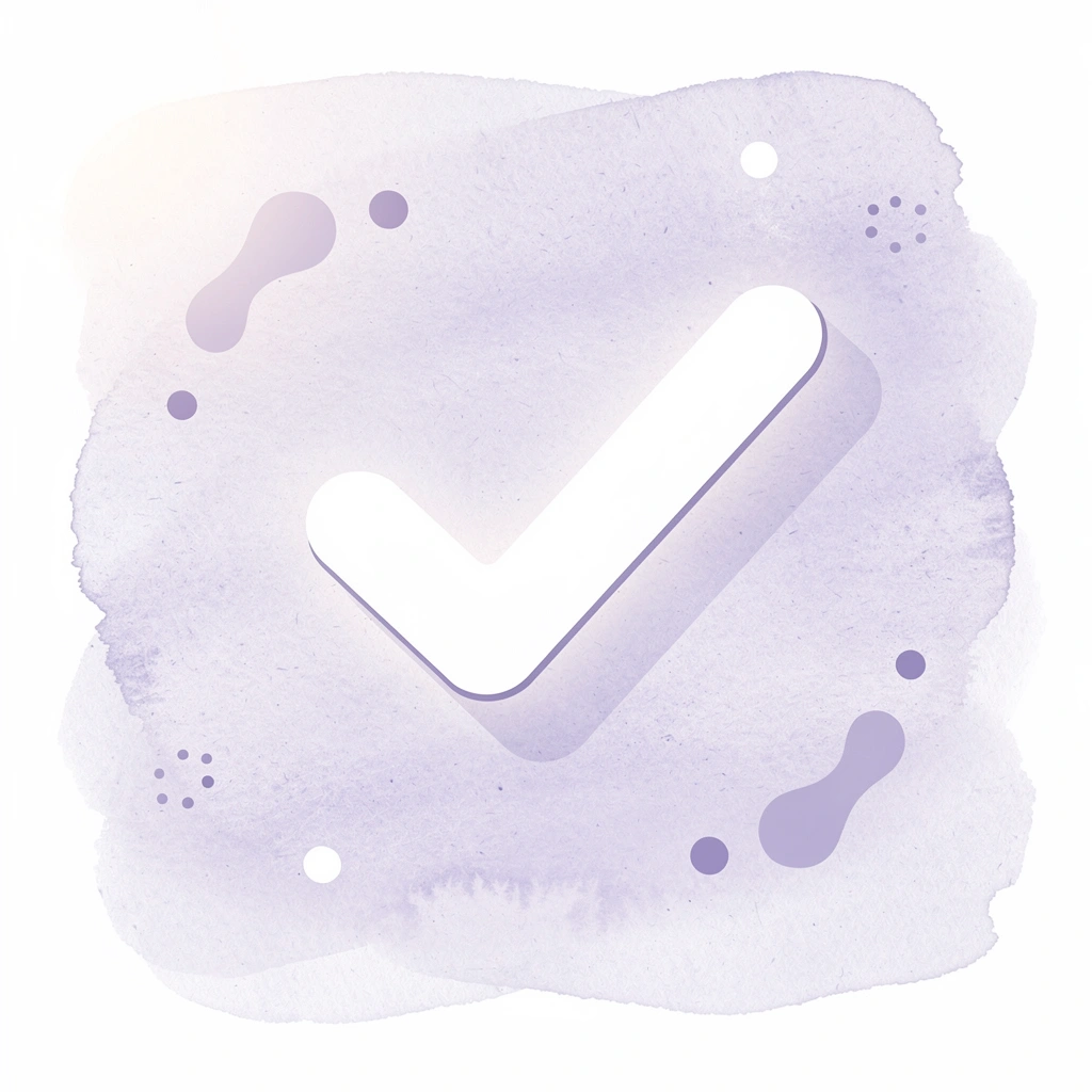 Checkmark icon representing planned company shutdown approach