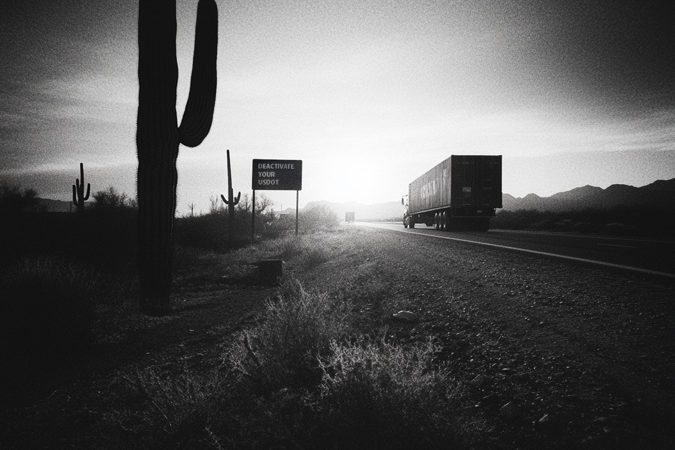 How to Deactivate Your USDOT and MC Numbers (Without Getting Fined)