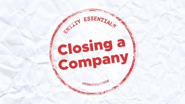 Closed Company Stamp - Closing a Company