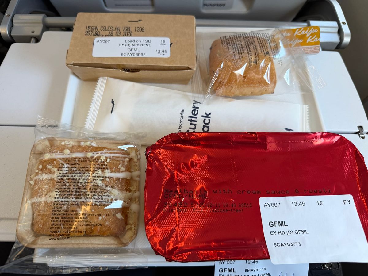 Flying (strictly) Gluten Free on Finnair