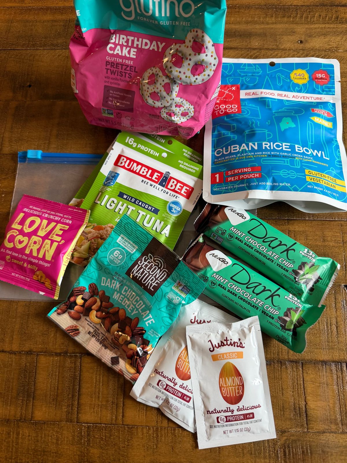 What snacks I pack for a flight living Gluten Free