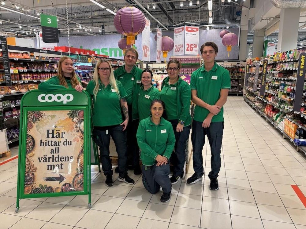 Stora Coop Sisjön dubbelnominerade på Dagligvarugalan