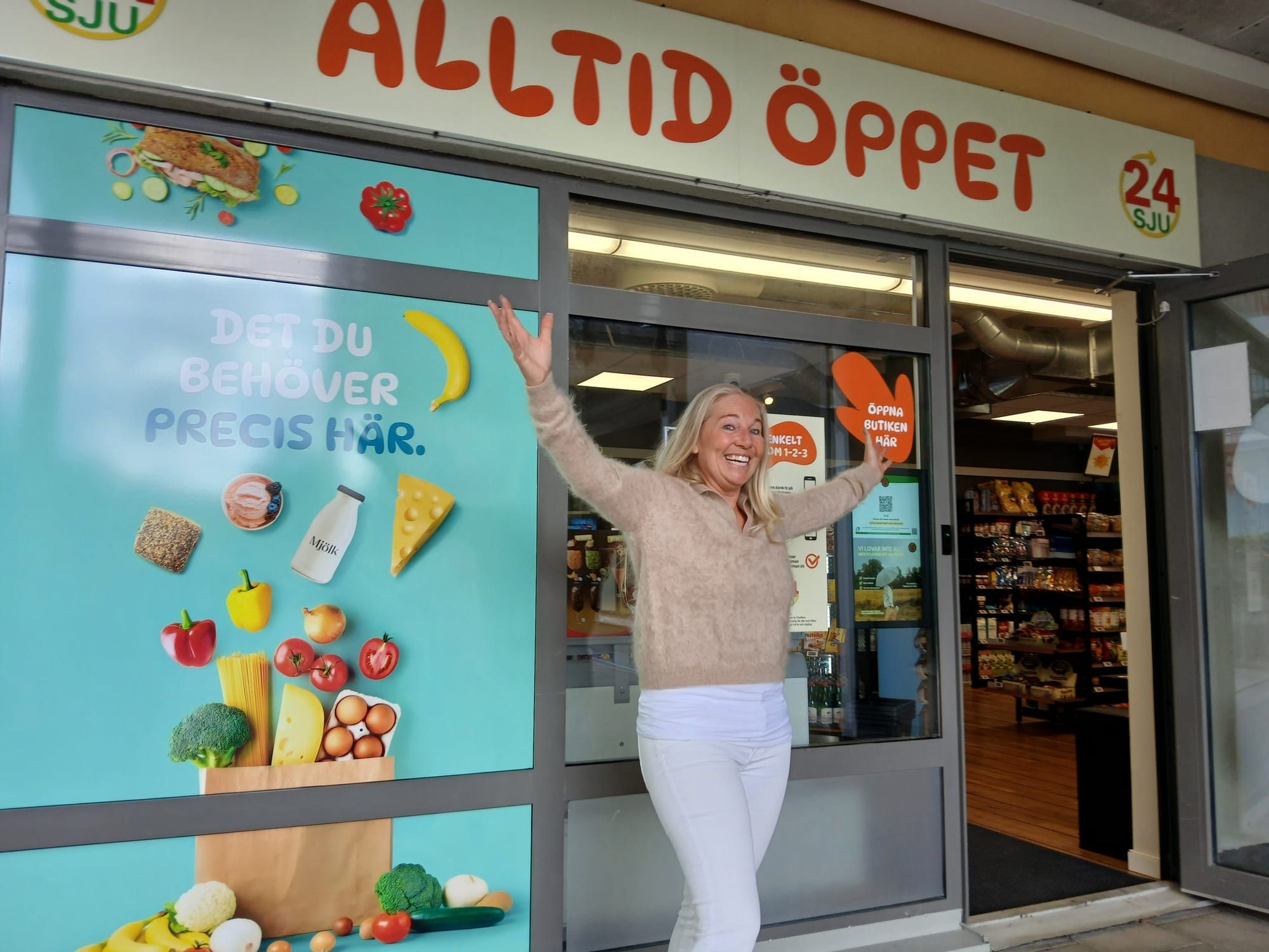 Växte upp kring Askims torg – återvänder för att öppna ny dygnet runt-livs