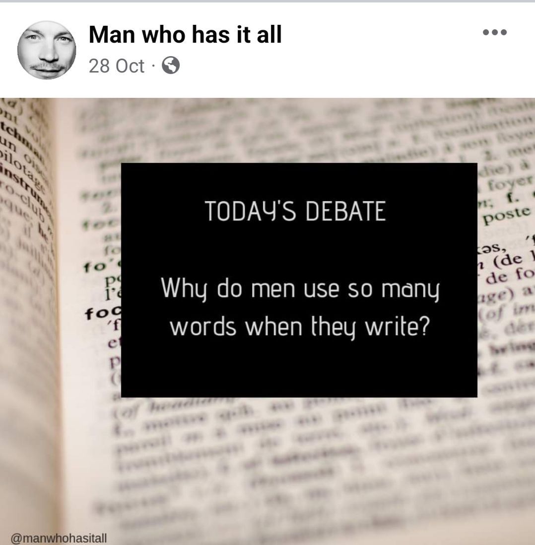 “I’m not a feminist but….”