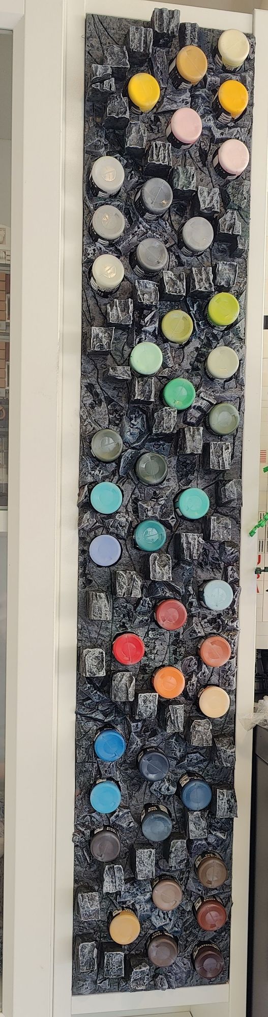 Miniature Paint Storage Mountain