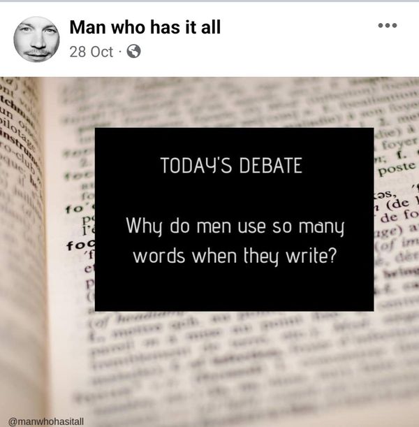 “I’m not a feminist but….”