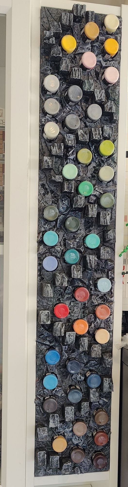 Miniature Paint Storage Mountain