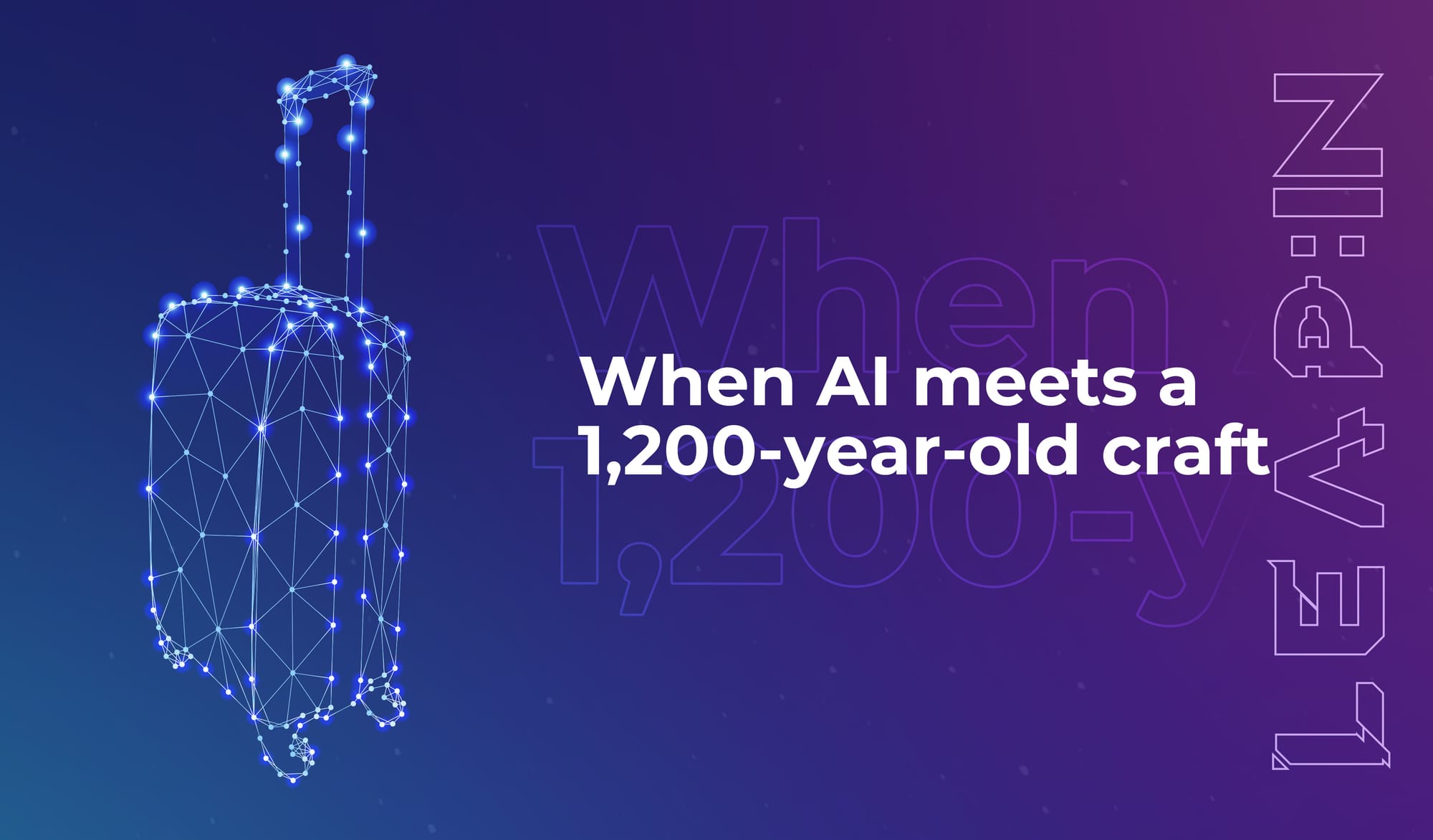 When AI meets a 1,200-year-old craft