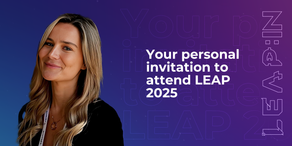 Your personal invitation to attend LEAP 2025