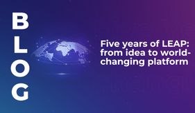 Five years of LEAP: from idea to world-changing platform