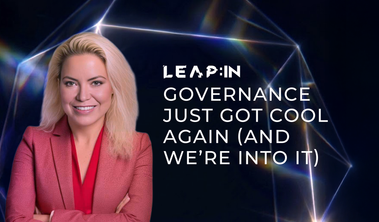 Governance just got cool again (and we’re into it)