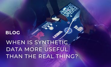 When is synthetic data more useful than the real thing?