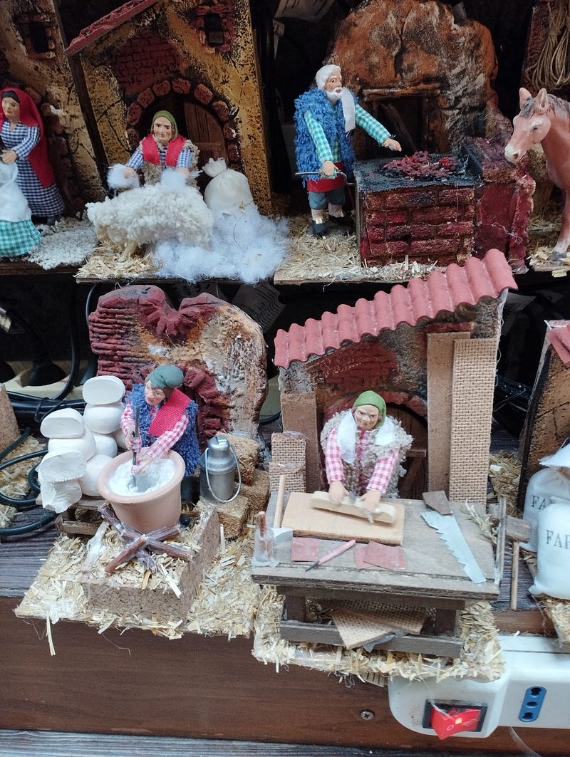 Various figurines for Presepi (Naples,&nbsp;2023)