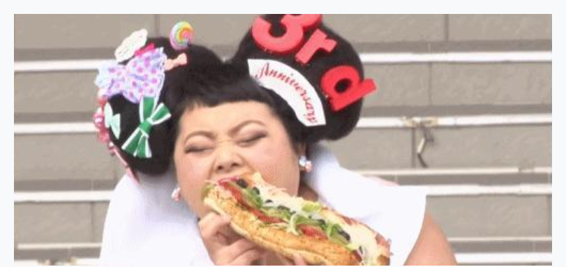 吃相難看資料圖片。