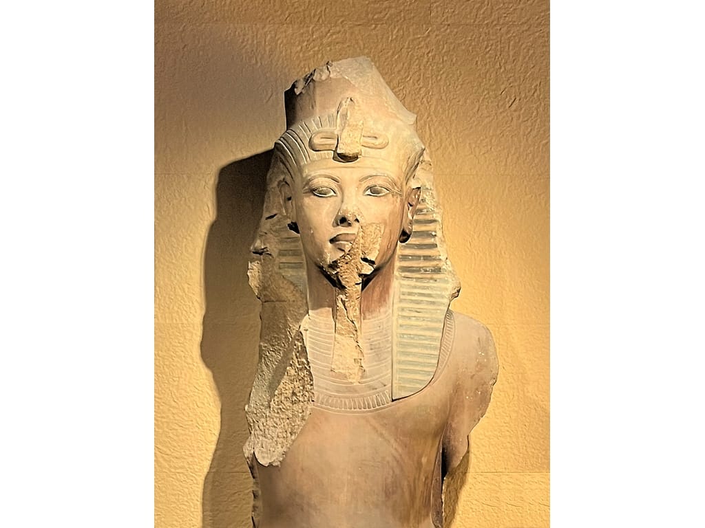 圖坦卡門雕像 埃及第十八王朝（B.C. 1550-1295年）(圖片來源：香港旅遊發展局)