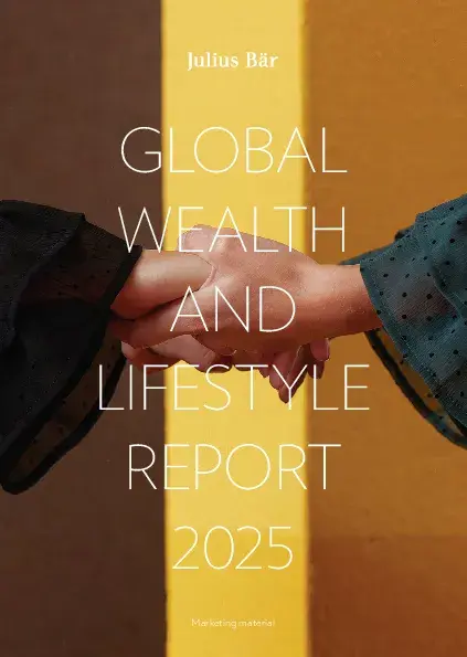 Julius Bar Global Wealth and Lifestyle Report 2025。(資料來源：Julius Bar官方網站)