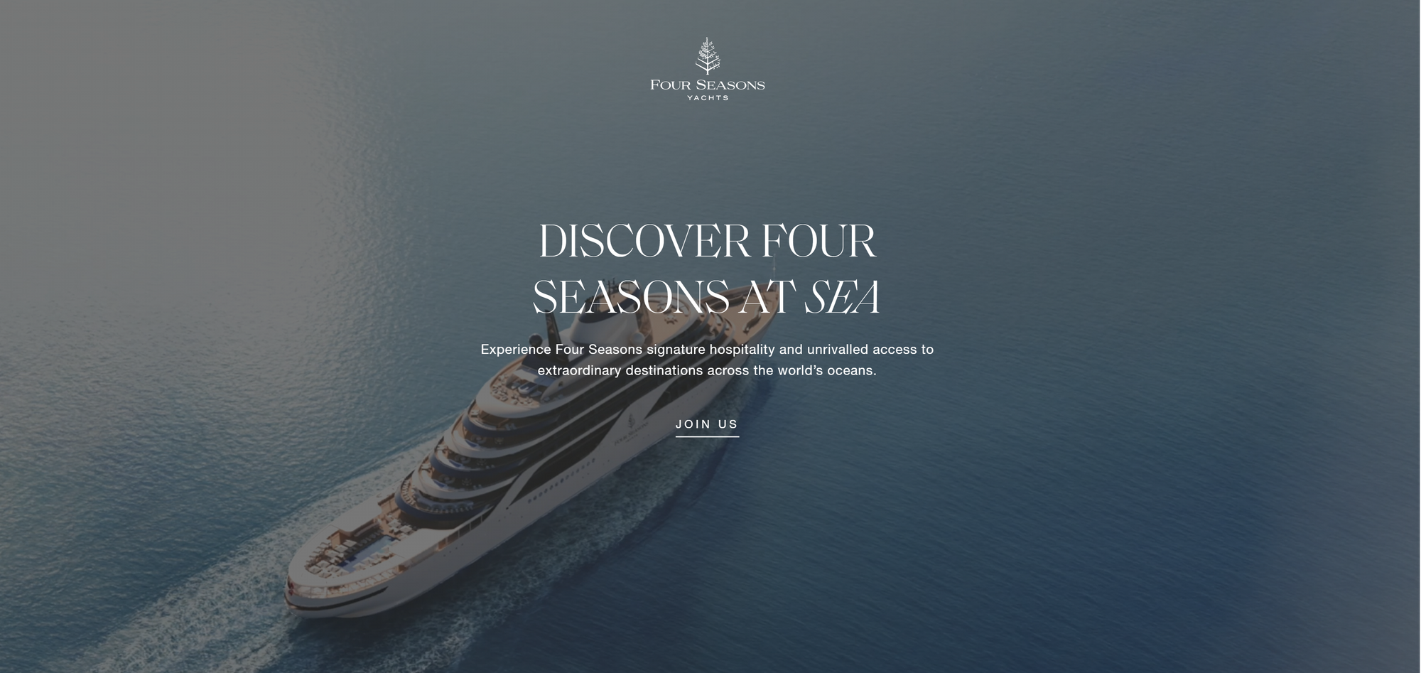 Four Seasons Yachts。(資料來源：四季酒店官方網站)