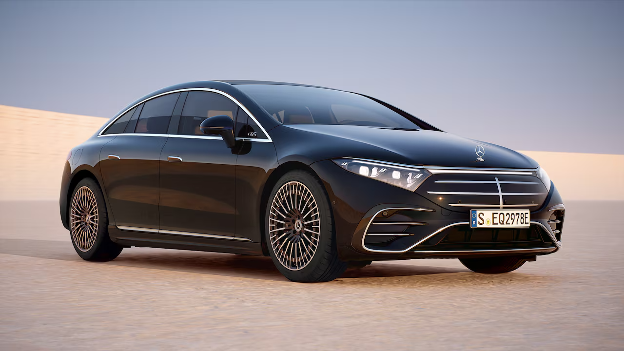 Mercedes-Benz(平治)EQS Sedan。(資料來源：Mercedes-Benz官方網站)