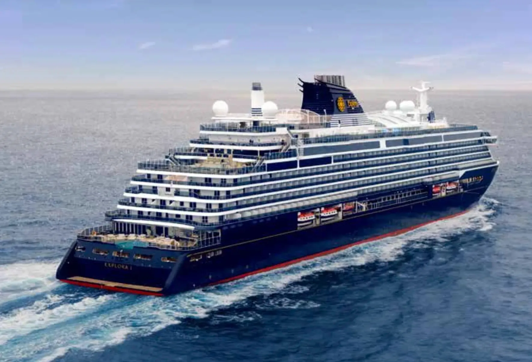 Explora Journeys 郵輪航行中。(資料來源：Explora官方網站)