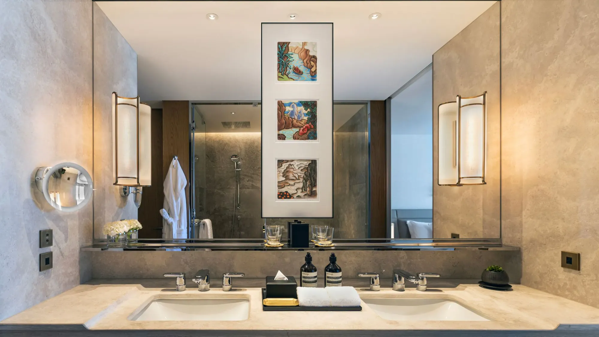 浴室與配套：符合高端酒店預期