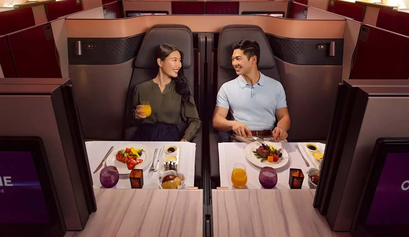 Qatar商務艙（Business Class）— Qsuite