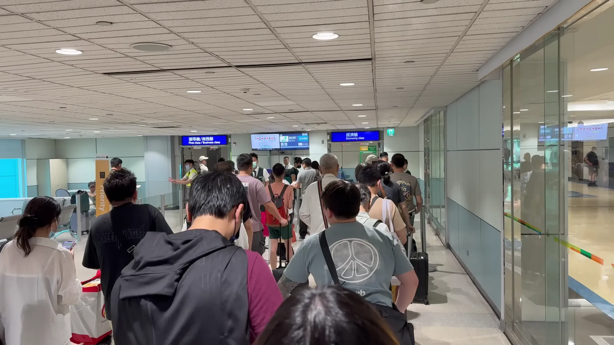 桃園機場流程：地勤安排屬穩定型