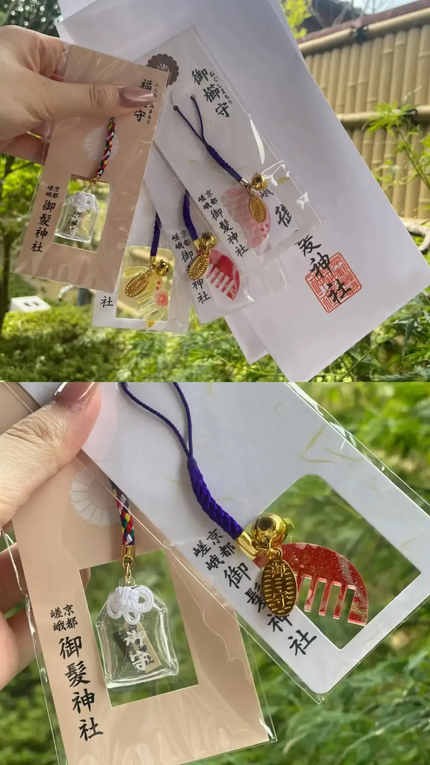 日本網民分享，御髪神社眾多御守之中，御櫛守同福髪守因為造型特別、象徵意味清晰，而成為討論度較高嘅款式。唔少分享集中於設計同佩戴感受，而非實際效果。