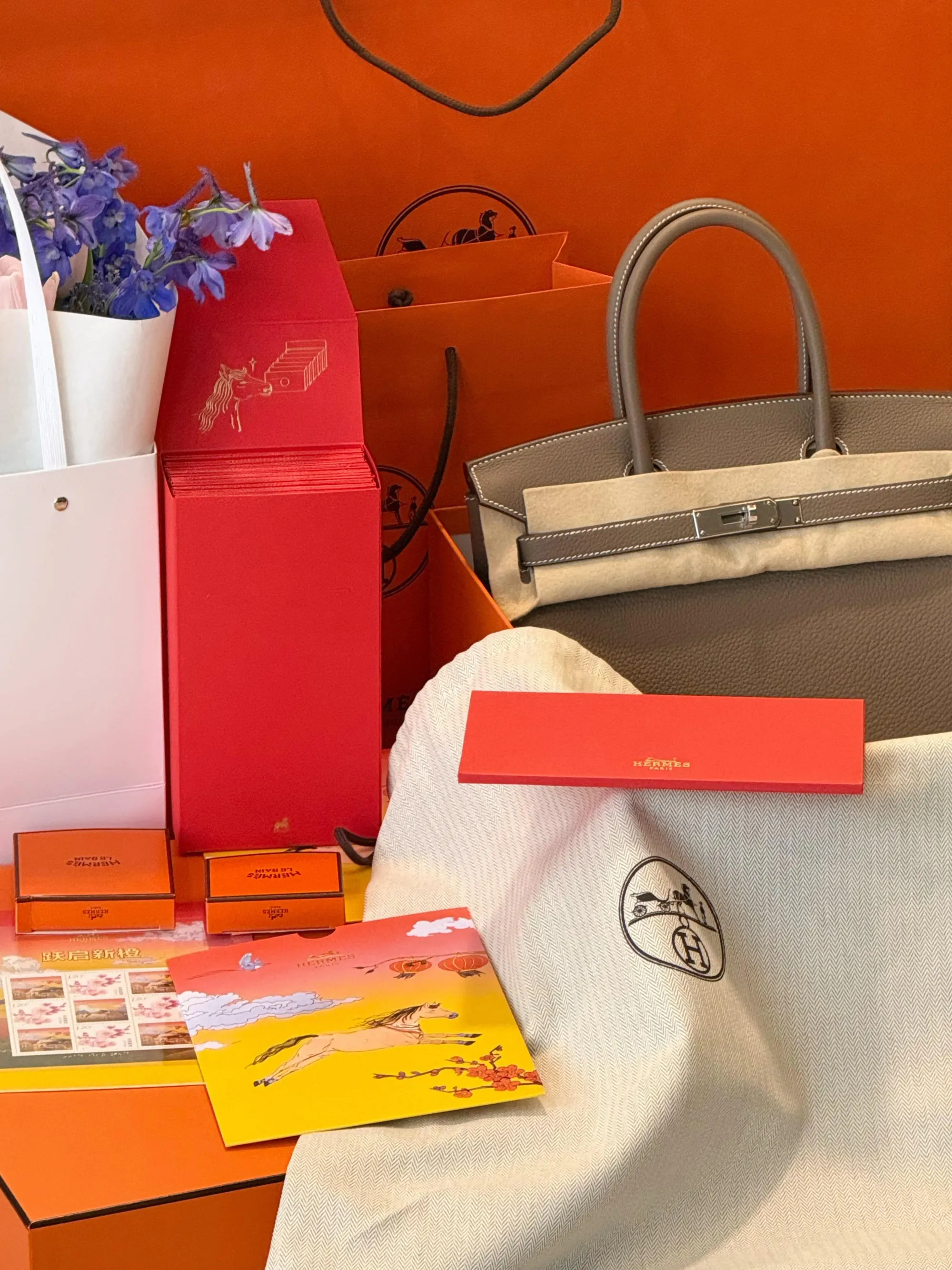網民於 2026 年 2 月分享購入 Birkin，刻印顯示為 2026 年新年份刻印 G，顯示新刻印已開始出現於部分 Quota Bag 款式。