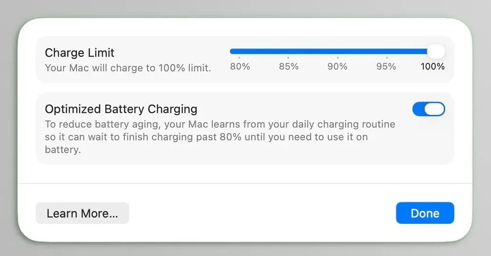 電池充電限制：延長 MacBook 壽命嘅實用工具